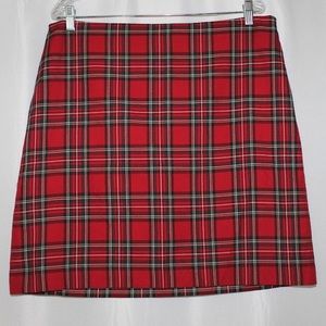 Talbots Tartan Plaid Skirt